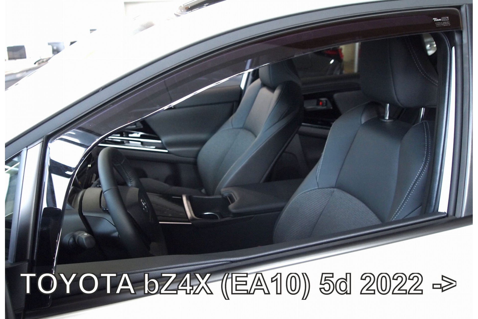 ANEM_29675 ΑΝΕΜΟΘΡΑΥΣΤΕΣ ΓΙΑ TOYOTA BZ4X (EA10) 5D 2022+ - ΖΕΥΓΑΡΙ ΑΥΤΟΚΙΝΗΤΟΥ ΑΠΟ ΕΥΚΑΜΠΤΟ ΦΙΜΕ ΠΛΑΣΤΙΚΟ HEKO - 2 ΤΕΜ. - Image 1
