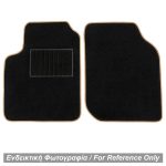 ΠΑΤΑΚΙΑ ΜΟΚΕΤΑ ΓΙΑ MERCEDES SMART 450 1998-2006 ΜΑΥΡΟ ΜΕ ΜΠΕΖ ΡΕΛΙ RACE AXION - 2 ΤΕΜ.
