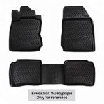 ΠΑΤΑΚΙΑ ΣΕ ΣΚΑΦΗ TPE ΛΑΣΤΙΧΟ ΓΙΑ PEUGEOT 308 5D 2022+  ΣΕ ΜΑΥΡΟ ΧΡΩΜΑ NOVLINE - 4 ΤΕΜ.