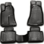 ΠΑΤΑΚΙΑ ΣΕ ΣΚΑΦΗ TPE ΛΑΣΤΙΧΟ ΓΙΑ CHRYSLER 300C 05/2005-2010  ΣΕ ΑΝΘΡΑΚΙ ΣΚΟΥΡΟ ΓΚΡΙ ΧΡΩΜΑ NOVLINE - 4 ΤΕΜ.
