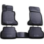 ΠΑΤΑΚΙΑ ΣΕ ΣΚΑΦΗ TPE ΛΑΣΤΙΧΟ ΓΙΑ BMW ΣΕΙΡΑ 5 SEDAN 2002-2009  (ΜΑΥΡΟ) - 4 ΤΕΜ.