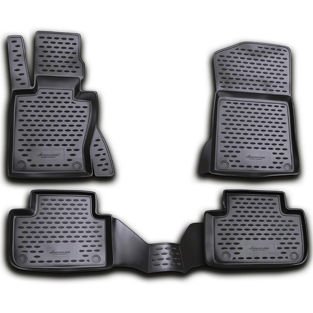 CAR26 ΠΑΤΑΚΙΑ ΣΕ ΣΚΑΦΗ TPE ΛΑΣΤΙΧΟ ΓΙΑ ΓΙΑ BMW X3 E83 2004-2010 ΣΕ ΜΑΥΡΟ ΧΡΩΜΑ NOVLINE - 4 ΤΕΜ - Image 1