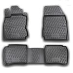 ΠΑΤΑΚΙΑ ΣΕ ΣΚΑΦΗ TPE ΛΑΣΤΙΧΟ ΓΙΑ NISSAN NOTE 03/2006-2013  ΣΕ ΜΑΥΡΟ ΧΡΩΜΑ NOVLINE - 4 ΤΕΜ.