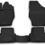 ΠΑΤΑΚΙΑ ΣΕ ΣΚΑΦΗ TPE ΛΑΣΤΙΧΟ ΓΙΑ PEUGEOT 107 / 308 07/2005-2013  ΣΕ ΜΑΥΡΟ ΧΡΩΜΑ NOVLINE - 4 ΤΕΜ.