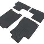 Cik - HONDA CR-V 2012-2017  ΠΑΤΑΚΙΑ ΛΑΣΤΙΧΟ ΣΕ ΜΑΥΡΟ ΧΡΩΜΑ ΜΕ ΚΟΥΜΠΩΜΑΤΑ - 4 ΤΕΜ. (RM.HO.0003/CK)