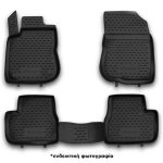 ΠΑΤΑΚΙΑ ΣΕ ΣΚΑΦΗ TPE ΛΑΣΤΙΧΟ ΓΙΑ PEUGEOT 208 / 2008 3D / 5D 4/2012-2019  ΣΕ ΜΑΥΡΟ ΧΡΩΜΑ NOVLINE - 4 ΤΕΜ.