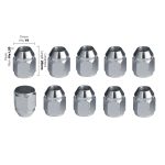Simoni Racing – Παξιμάδι Κωνικό 10x1.25 (26mm) (19) για Τροχούς & Ζάντες Στερεώση Υψηλής Ασφάλειας Κωνική Έδραση – 10 Τεμ. (SRDR/12-10)