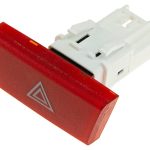 NTY – Κουμπί Alarm για Citroen C1 / Peugeot 107 / Toyota Aygo με 4 Pins OE 00006554KW για Σταθερή και Αξιόπιστη Λειτουργία - 1 Τεμ. (EWS-CT-016)