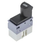 ΔΙΑΚΟΠΤΗΣ ΓΙΑ FIAT ALBEA / PALIO ΠΑΡΑΘΥΡΩΝ ΜΟΝΟΣ 6PIN orig.98809719