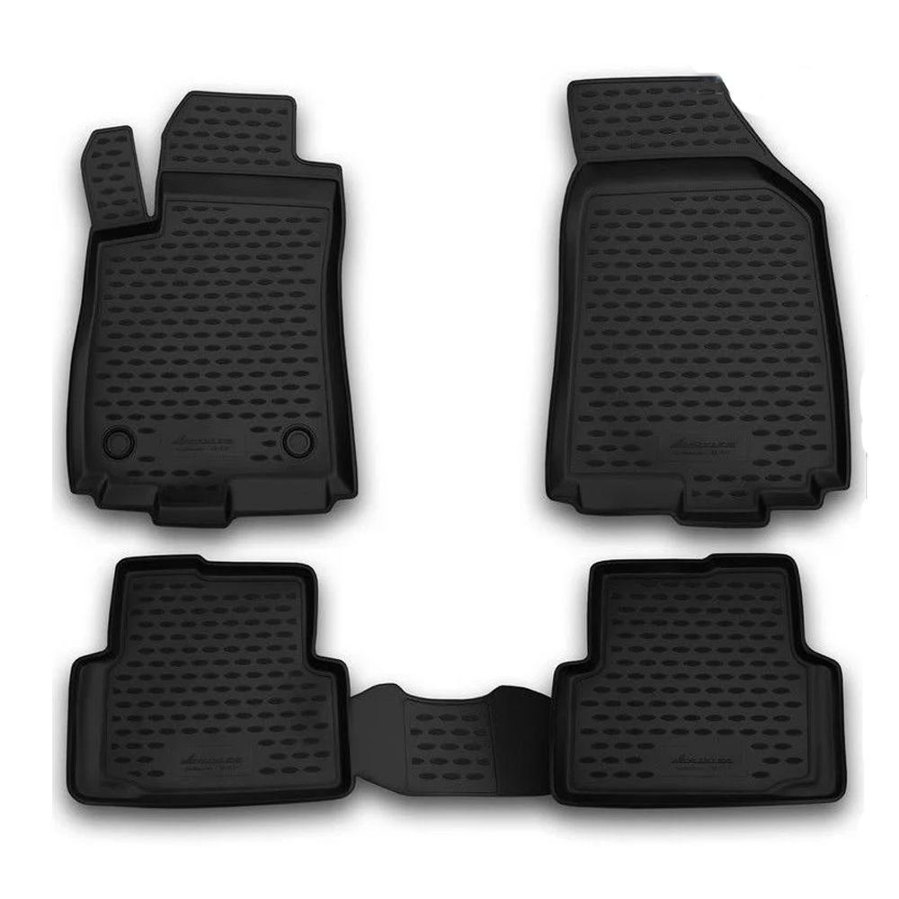 EXP.CARSRN10039H ΠΑΤΑΚΙΑ ΣΕ ΣΚΑΦΗ TPE ΛΑΣΤΙΧΟ ΓΙΑ CITROEN DS5 5D 2012+ ΣΕ ΜΑΥΡΟ ΧΡΩΜΑ NOVLINE - 4 ΤΕΜ. - Image 1