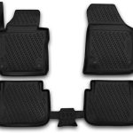 ΠΑΤΑΚΙΑ ΣΕ ΣΚΑΦΗ TPE ΛΑΣΤΙΧΟ ΓΙΑ VW CADDY 2015+  ΣΕ ΜΑΥΡΟ ΧΡΩΜΑ NOVLINE - 4 ΤΕΜ.