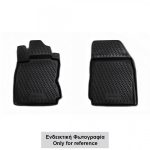 ΠΑΤΑΚΙΑ ΣΕ ΣΚΑΦΗ TPE ΛΑΣΤΙΧΟ ΓΙΑ VW CADDY 2D 2021+   ΣΕ ΜΑΥΡΟ ΧΡΩΜΑ NOVLINE - 2 ΤΕΜ.