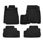 ΠΑΤΑΚΙΑ ΣΕ ΣΚΑΦΗ TPE ΛΑΣΤΙΧΟ ΓΙΑ HONDA CR-V III 2007+  ΣΕ ΜΑΥΡΟ ΧΡΩΜΑ NOVLINE - 4 ΤΕΜ.