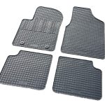Cik - ΠΑΤΑΚΙΑ ΑΥΤΟΚΙΝΗΤΟΥ ΑΠΟ ΛΑΣΤΙΧΟ ΓΙΑ FORD KA 2008-2017 ΣΕ ΜΑΥΡΟ ΧΡΩΜΑ ΜΕ ΚΟΥΜΠΩΜΑΤΑ - 4 ΤΕΜ. (RM.FO.0023/CK)