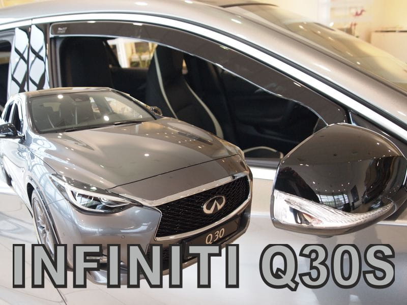 INFINITI-Q30S-PRZOD ΑΝΕΜΟΘΡΑΥΣΤΕΣ ΓΙΑ INFINITY Q30S 5D 2015-2019 ΖΕΥΓΑΡΙ ΑΥΤΟΚΙΝΗΤΟΥ ΑΠΟ ΕΥΚΑΜΠΤΟ ΦΙΜΕ ΠΛΑΣΤΙΚΟ HEKO - 2 ΤΕΜ. - Image 1