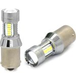 P21W 12V BA15s LED 21xSMD3014 ΛΕΥΚΟ (ΜΟΝΟΠΟΛΙΚΟ) 1ΤΕΜ.