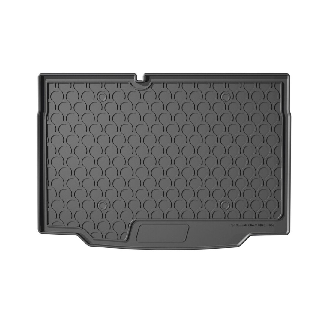 L25422 ΠΑΤΑΚΙ ΣΚΑΦΗ ΠΟΡΤ ΜΠΑΓΚΑΖ ΓΙΑ RENAULT CLIO V 5D 08/2019+ (ΚΑΤΩ ΕΠΙΠΕΔΟ) SUMISURA TRUNK MAT ΑΠΟ ΑΟΣΜΟ, ΜΗ ΤΟΞΙΚΟ, ΟΙΚΟΛΟΓΙΚΟ ΚΑΙ ΑΝΑΚΥΚΛΩΣΙΜΟ ΣΥΝΘΕΤΙΚΟ ΛΑΣΤΙΧΟ ΣΕ ΜΑΥΡΟ ΧΡΩΜΑ ΜΕ ΥΠΟΔΟΧΗ ΓΙΑ ΠΡΟΕΚΤΑΣΗ L2519.8 - L2519.9 LAMPA - 1 ΤΕΜ. - Image 1