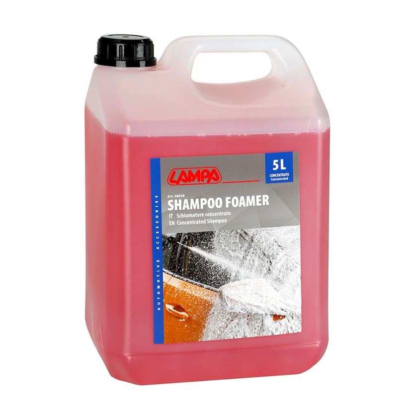 L38028_1 Lampa - Σαμπουάν Super Foam Συμπυκνωμένο με Ουδέτερο pH για Αφροποιητές 5000 ml - 1 Τεμ. (L3802.8) - Image 1