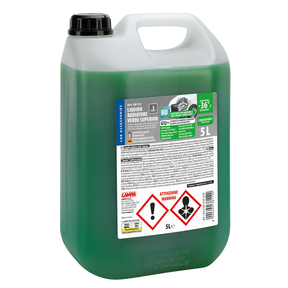L3811.2_1 ΑΝΤΙΨΥΚΤΙΚΟ SUPERIOR-GREEN -36°C 5000ml BIOTECHNOLOGY (ΠΑΡΑΦΛΟΥ) ΣΥΜΠΥΚΝΩΜΕΝΟ Lampa - 1 τεμ. - Image 1