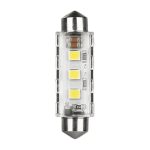 ΛΑΜΠΑΚΙΑ ΠΛΑΦΟΝΙΕΡΑΣ 12/24V 12x41mm 260/220lm 6.500K ΔΙΠΛΗΣ ΠΟΛ/ΤΑΣ LED CAN-BUS PRO-USER SERIES 1ΤΕΜ