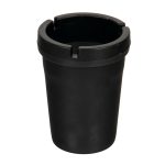 Lampa - Σταχτοδοχείο / Τασάκι Αυτοκινήτου Ashtray Cup Κλειστό με Υποδοχή για Τσιγάρο σε Μαύρο Χρώμα - 1 Τεμ. (L6546.5)