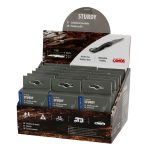 ΣΟΥΓΙΑΣ/ΜΑΧΑΙΡΙ ΤΣΕΠΗΣ STURDY INOX ΜΕ ΚΑΡΑΜΠΙΝΕΡ 18x15x23cm ΣΕ ΣΤΑΝΤ LAMPA - 18 ΤΕΜ.