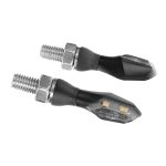 ΦΛΑΣ MOTO NIX 12V LED SMD 42x13mm ΜΑΥΡΟ LAMPA - 2 τεμ.