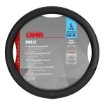 Lampa - Κάλυμμα Τιμονιού Φορτηγού NOBLE από Skeentex L 46-48εκ. Άοσμο Μαλακό αντιολισθητικό εύκολη τοποθέτηση φαρδιά λαβή 10εκ. Μαύρο - 1 τεμ. (L9708.2)