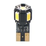 M-Tech - Λάμπες Led Τύπου T10 W5W Canbus Για Επιβατικά Αυτοκίνητα 12V 4xSMD5630+1xHP Θερμό Λευκό (W2,1x9,5d) - 2 τεμ. (LB804WW/MT)