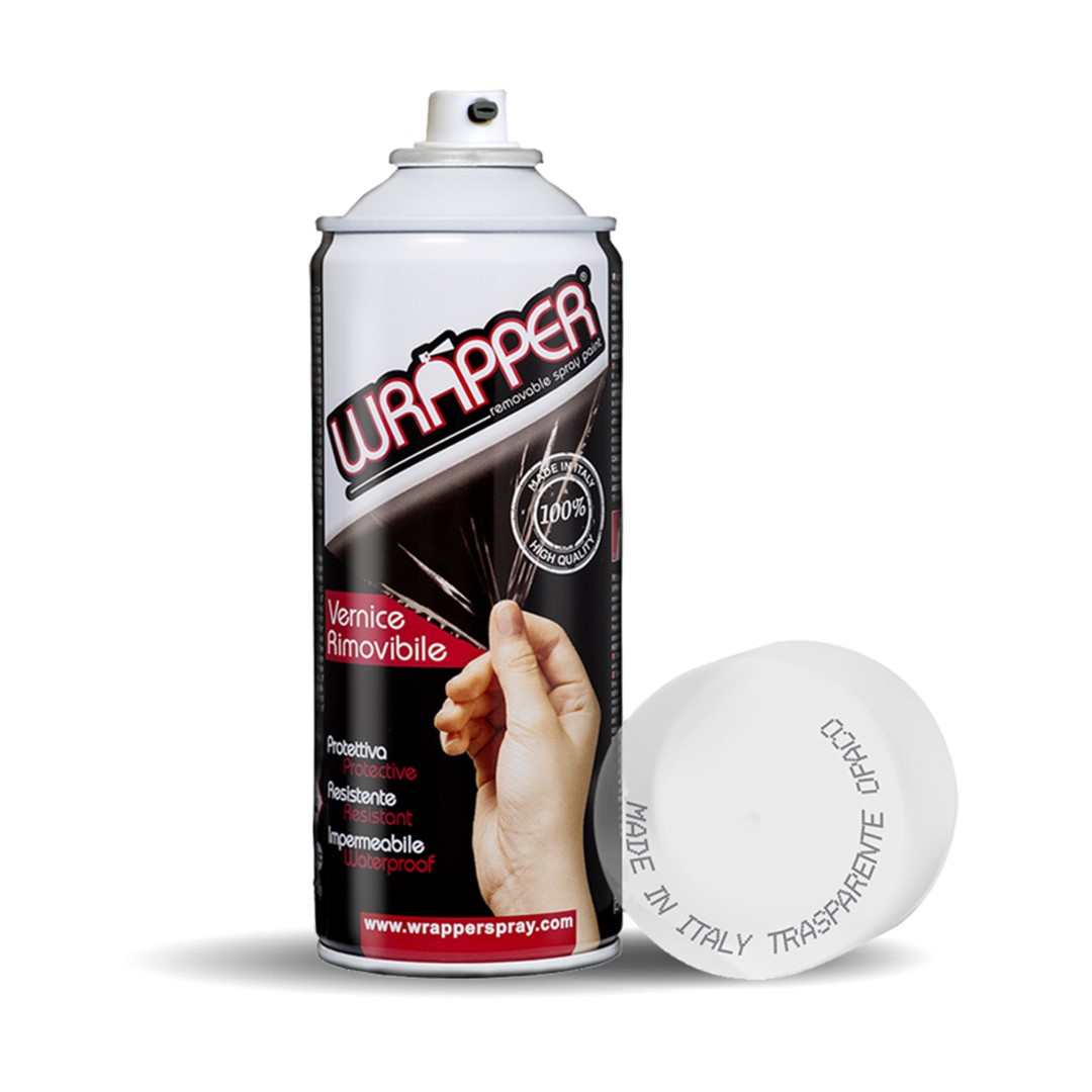 LWR2001-1 ΠΡΟΣΤΑΤΕΥΤΙΚΟ ΦΙΛΜ ΣΕ ΣΠΡΕΙ WRAPPER CLEAR GLOSS 400 ml (ΔΙΑΦΑΝΟ) - Image 1