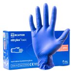Amio - ΓΑΝΤΙΑ ΝΙΤΡΙΛΙΟΥ MERCATOR NITRYLEX BASIC ΜΙΑΣ ΧΡΗΣΗΣ ΣΕ ΜΠΛΕ ΧΡΩΜΑ LARGE (L) - 100 ΤΕΜ. (MER02958/AM)