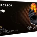 Amio - ΓΑΝΤΙΑ ΝΙΤΡΙΛΙΟΥ MERCATOR GOGRIP ΣΕ ΜΑΥΡΟ ΧΡΩΜΑ LARGE (L) - 50 ΤΕΜ. (MER20311/AM)