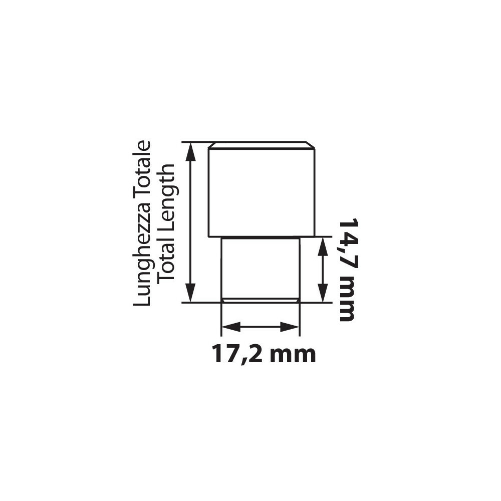 MG21120SU Lampa - Παξιμάδια ασφάλειας με ίσια κεφαλή τύπου 1/2x20 15/35mm για αυτοκίνητα, κατασκευασμένα από ανθεκτικό υλικό για μέγιστη ασφάλεια και σταθερότητα κατά τη στερέωση τροχών και άλλων εξαρτημάτων – 21 τεμ. (L.MG21120SU J010) - Image 1