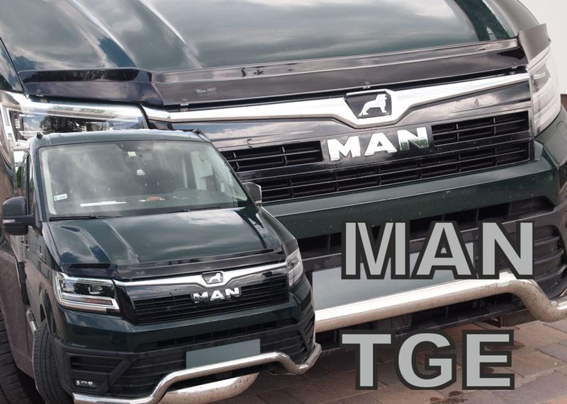 MUCH-MAN-TGE Heko - Ανεμοθραύστης Καπό Για VW Crafter II 2017 > / MAN TGE 2017 > υλικό Acrylic Χρώμα Φιμέ - 1 τεμ. (ΑΝΕΜ.F.02153) - Image 1