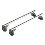 KIT ΜΕ ΜΠΑΡΕΣ ΟΡΟΦΗΣ ΓΙΑ ALFA ROMEO 147 3D 00-04 ΑΛΟΥΜΙΝΙΟΥ NORDRIVE (N15024-N20001-N21017)