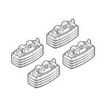 ΑΚΡΑ ΓΙΑ ΜΠΑΡΕΣ NORDRIVE ΓΙΑ FIAT MULTIPLA 11/98-12/10 KIT