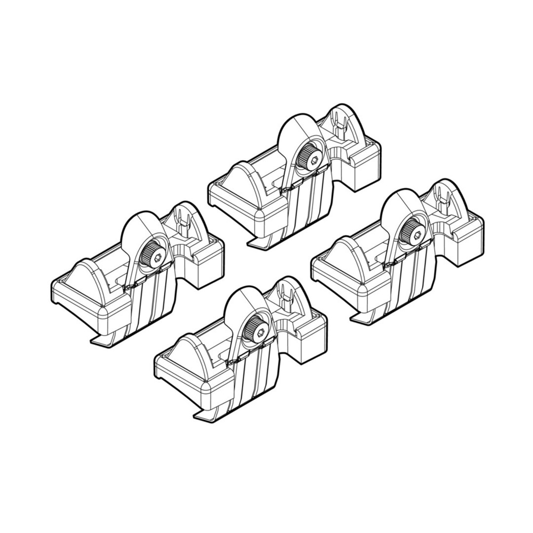 N21038 ΑΚΡΑ ΓΙΑ ΜΠΑΡΕΣ NORDRIVE ΓΙΑ VOLVO S40 01/04+ KIT - Image 1