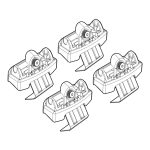 ΑΚΡΑ ΓΙΑ ΜΠΑΡΕΣ NORDRIVE ΓΙΑ FORD FOCUS 03/11+ KIT
