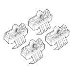 ΑΚΡΑ ΓΙΑ ΜΠΑΡΕΣ NORDRIVE ΓΙΑ CITROEN DS4 03/11+ KIT