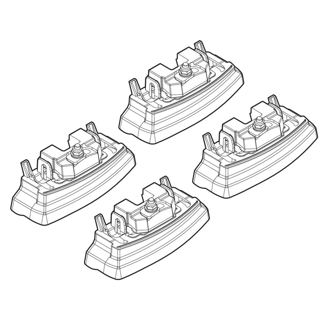 N21145 ΑΚΡΑ ΓΙΑ ΜΠΑΡΕΣ NORDRIVE ΓΙΑ MERCEDES B-KLAS W246 10/11+ KIT - Image 1