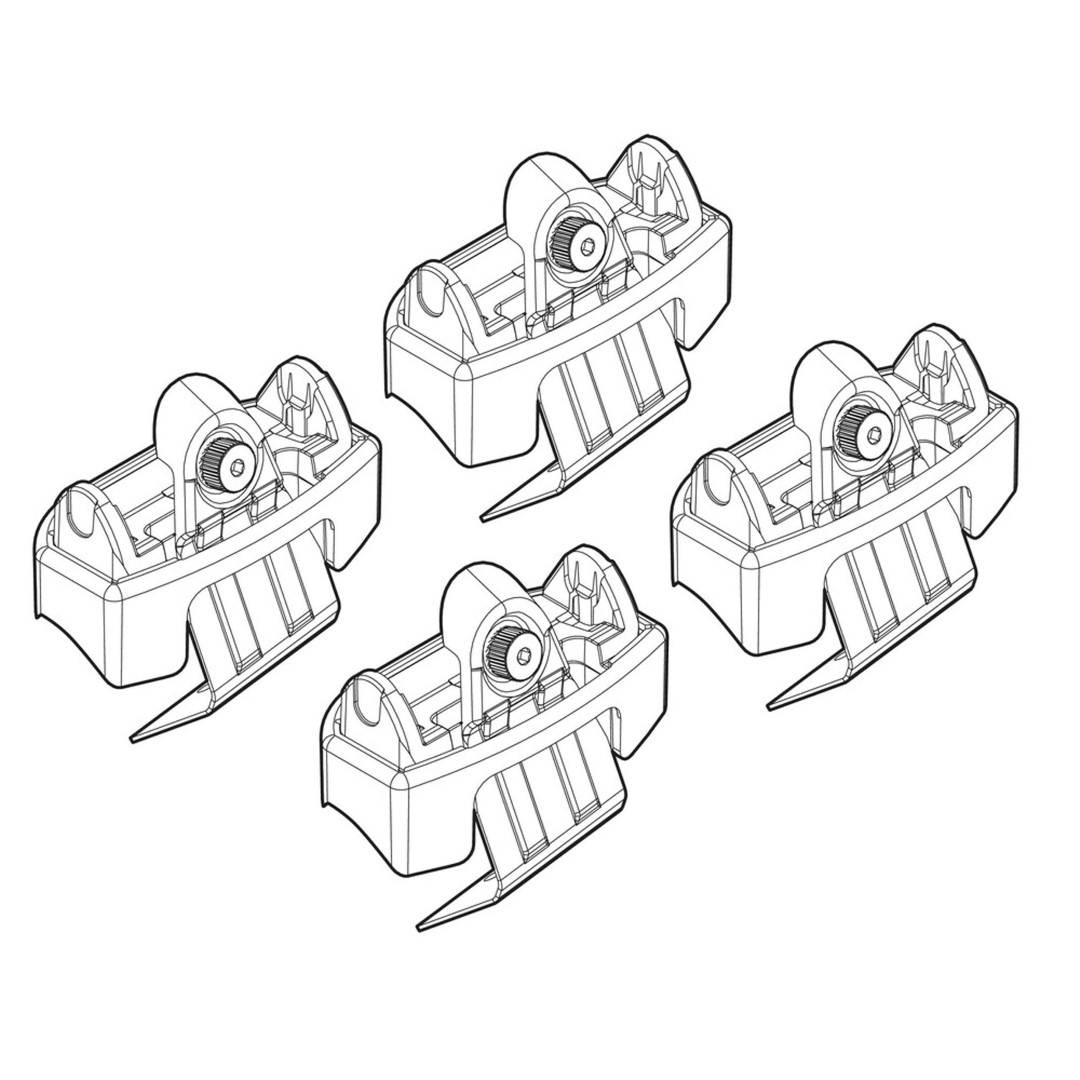 N21150 ΑΚΡΑ ΓΙΑ ΜΠΑΡΕΣ NORDRIVE ΓΙΑ PEUGEOT 308 5D/SW 10/13+ KIT - Image 1