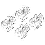 ΑΚΡΑ ΓΙΑ ΜΠΑΡΕΣ NORDRIVE ΓΙΑ MAZDA 3 5D 01/14+ KIT