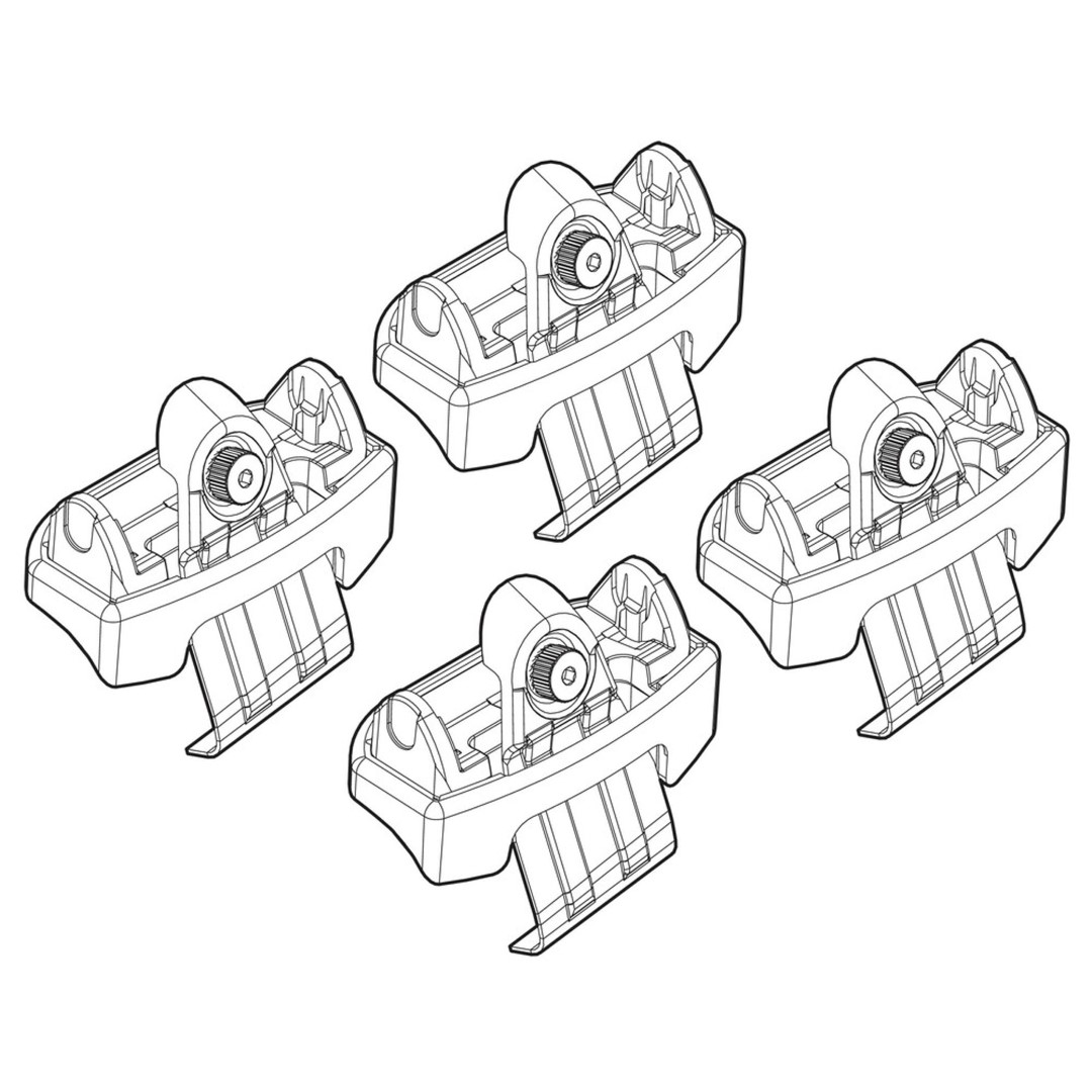 N21193 ΑΚΡΑ ΓΙΑ ΜΠΑΡΕΣ NORDRIVE ΓΙΑ HONDA CR-V 10/12+ KIT - Image 1