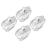 ΑΚΡΑ ΓΙΑ ΜΠΑΡΕΣ NORDRIVE ΓΙΑ SEAT IBIZA 2017+ KIT