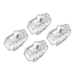 ΑΚΡΑ ΓΙΑ ΜΠΑΡΕΣ NORDRIVE ΓΙΑ KIA RIO 2017+ KIT