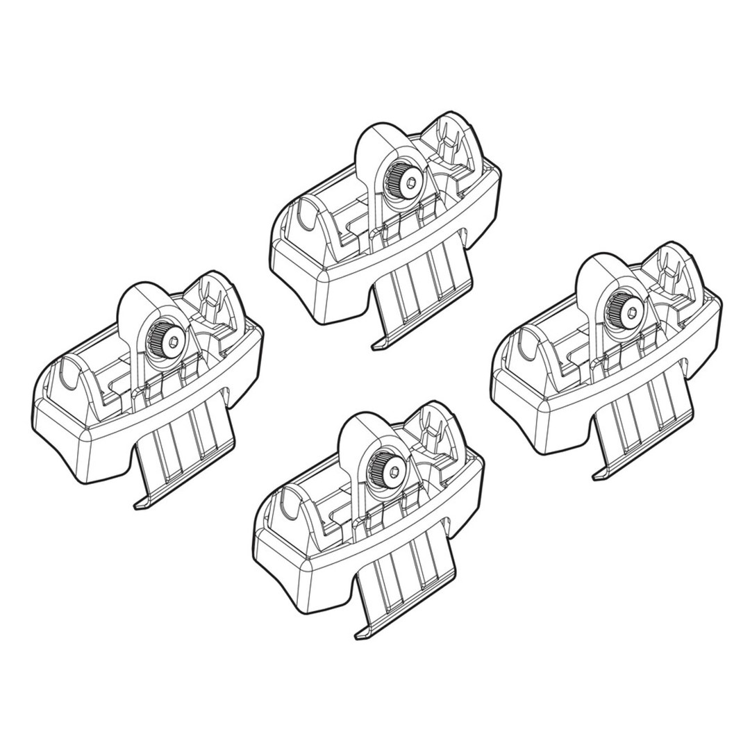 N21217 ΑΚΡΑ ΓΙΑ ΜΠΑΡΕΣ NORDRIVE ΓΙΑ HONDA CIVIC 4/5D 03/17+ KIT - Image 1