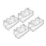 ΑΚΡΑ ΓΙΑ ΜΠΑΡΕΣ NORDRIVE ΓΙΑ SUBARU SOLTERRA 5P 09/2022+ / TOYOTA BZ4X 03/2023+  - 4 Τεμ.