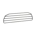 Nordrive – Διαχωριστικό Πλέγμα Σκύλου & Αποσκευών Premium-Guard Type 25 1260x380mm με Κιτ Εγκατάστασης, Απόλυτη Προστασία Επιβατών – 1 Τεμ. (NKG088A)