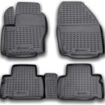 ΠΑΤΑΚΙΑ ΣΕ ΣΚΑΦΗ TPE ΛΑΣΤΙΧΟ ΓΙΑ FORD S-MAX 06/2006-2015  ΣΕ ΜΑΥΡΟ ΧΡΩΜΑ NOVLINE - 4 ΤΕΜ.