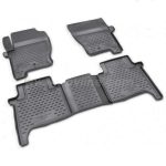 ΠΑΤΑΚΙΑ ΣΕ ΣΚΑΦΗ TPE ΛΑΣΤΙΧΟ ΓΙΑ LAND ROVER RANGE ROVER SPORT 2005-2012  ΣΕ ΜΑΥΡΟ ΧΡΩΜΑ NOVLINE - 4 ΤΕΜ.